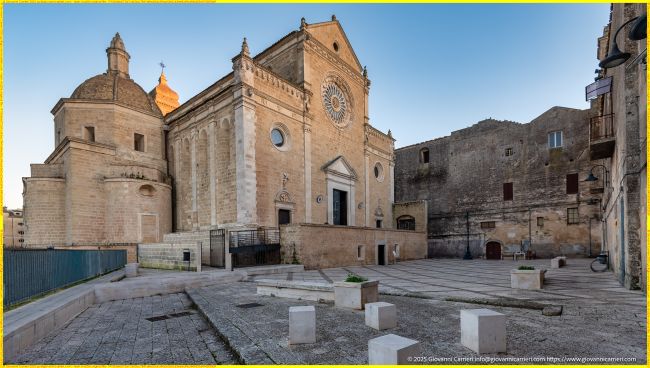 Vista della Concattedrale di Santa Maria Assunta a Gravina in Puglia